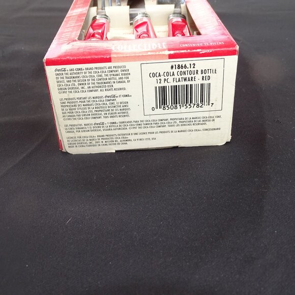 Vintage Coca-Cola 12 Pc Flatware Set Never Used - Picture 6 of 7